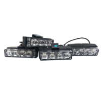 Luz LED Multicolor de 12V para Parrilla de Coche/Camioneta, Luz Estroboscópica de Advertencia Todoterreno, Barra de Luz de Emergencia para Conducción, Luz DRL para ATV