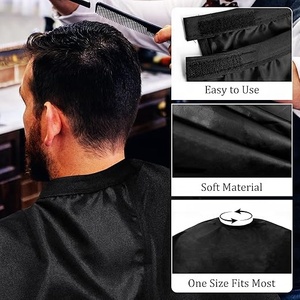 Capa de Peluquería Impermeable con Logotipo Personalizado - Capa de Barbero, Capa de Tinte, Capa de Estilismo para Peluqueros, Artistas y Clientes - Product Image 6