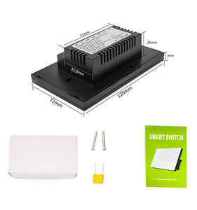 <span class=keywords><strong>Interruptor</strong></span> Táctil Inteligente con Panel de Vidrio Estándar Estadounidense, 1, 2, 3, 4 Botones, Control por Wifi Tuya, <span class=keywords><strong>Bluetooth</strong></span> y RF 433 para Iluminación - Product Image 5