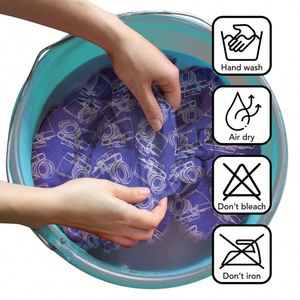 Custom logo Size Magic Self-adhesive Wrap Cloth Bag Organizer Microfiber Self Sticking Wrapper Cloth - Product Image 6