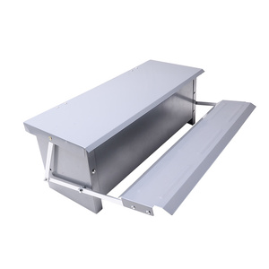 10kg automatico a pedale alimentatore di pollo con coperchio resistente alle intemperie per anatra di pollo all'aperto - Product Image 2