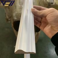 Plinthe en polystyrène de haute qualité VELL, moulure de plinthe en mousse plastique PS, protection d'angle pour mur et sol, blanc