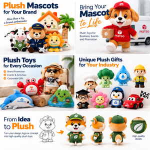 Peluches Personalizados de Recuerdo, Mascotas Turísticas, Peluches de Lugares Emblemáticos, Montañas, Árboles, Autobuses y Animales para Tiendas de Regalos y Promoción de Destinos - Product Image 6