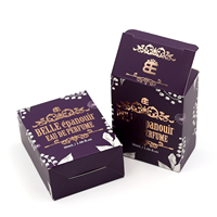 Emballage de boîte avec logo personnalisé écologique Boîte de papier Beauty Blender Boîtes en carton vides