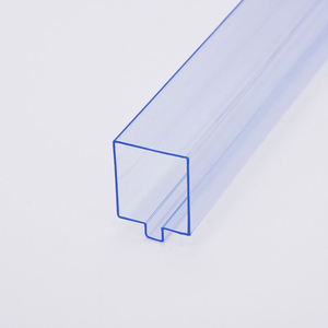 أنابيب PVC شفافة مضادة للساكنة قابلة للتخصيص ، مادة توصيلة واقية للتعبئة في IC ، مكثف كهربائى مربع - Product Image 1