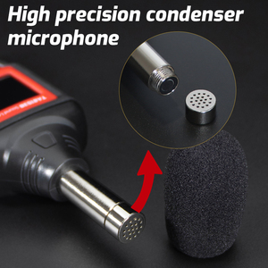 Medidor de Ruido TASI TA8153B 30-130dBA/C, Decibelímetro Industrial y Ambiental, Medidor de Nivel de Sonido Digital USB - Product Image 3