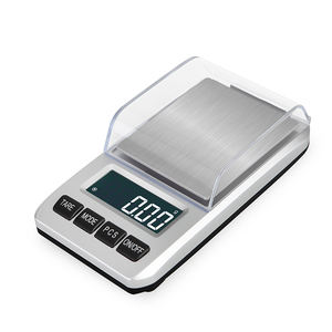 J & R 두바이 경량 100x0.01g 디지털 마이크로 골드 무게 기계 001 포켓 Gramme 균형 무게 규모 보석 상점 - Product Image 4