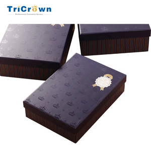 Grado Superior de Color sólido de papel Rectangular regalo <span class=keywords><strong>casero</strong></span> cajas de embalaje - Product Image 4