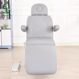 Jincheng Luxe Gris Salon Meubles Esthéticienne Aime Le Visage Chaise Lit Électrique Beauté Lit 3/4 Électrique Lit De Massage. - Product Image 2