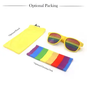 <span class=keywords><strong>Gafas</strong></span> de sol personalizadas con bandera, EE. UU., Reino Unido, Francia, Italia, Alemania, pegatina estenopeica para fanáticos, evento de fútbol de país, <span class=keywords><strong>gafas</strong></span> de sol Rojas - Product Image 6