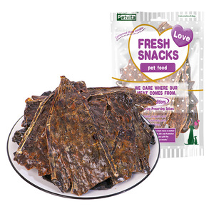 Friandises pour chiens séchées à l'air, directement <span class=keywords><strong>de</strong></span> l'usine : Tranches <span class=keywords><strong>de</strong></span> foie <span class=keywords><strong>de</strong></span> bœuf entières, viande séchée, friandises à mâcher et récompenses d'entraînement pour chiens, sans additifs - Product Image 6