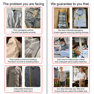 Chất Lượng Cao Tùy Chỉnh Người Đàn Ông Của Áo Sơ Mi Văn Phòng Mỏng Phù Hợp Với Dài Áo Sơ Mi Nhanh Chóng Khô Chống Nhăn Trắng Áo Sơ Mi Cho Nam Giới Chính Thức - Product Image 5