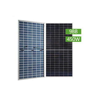 2 <span class=keywords><strong>Verres</strong></span> Solar Pv Packages Panneau solaire bifacial à double verre 200w 270W 280W Chargeur Panneau solaire pliable à demi-cellule - Product Image 3
