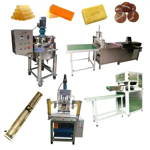 Soap Making Machine Small Line Production Making Soaps Cutting Machine Machine De Fabrication De Savon