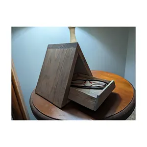 Dreieck Buch Seitenhalter Cool Triangle Lesezeichen Holz ständer Dekor Lesebuch Zubehör für Buch Display