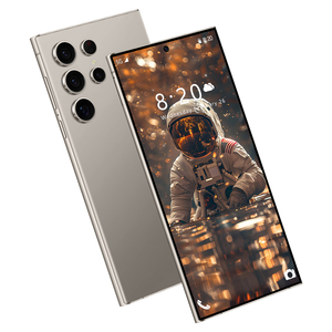 Vente en gros débloqué S24 Ultra 5G Android Smartphone 7.3 pouces HD 4G/5G MTK français OS Smart Gaming reconnaissance faciale antichoc CDMA - Product Image 4