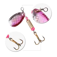 MAXSEN 16 leurres spinnerbait avec sac, 3g-8g, leurres de pêche, spinnerbait, cuillère, wobbler, leurre artificiel en métal pour la truite