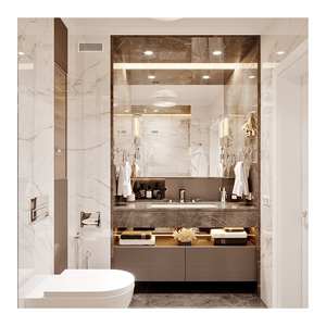 New Design Black Tall Narrow 36 Inch <strong>Bathroom</strong> Vanity Wood Cabinet Pvc Cabinets <strong>Corner</strong> <strong>Unit</strong> - Product Image 6