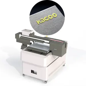Sprinter 6090 Uv Inkjetmini Inkt-Jet Uv Printer Voor Een + B Film En Glas Materiaal