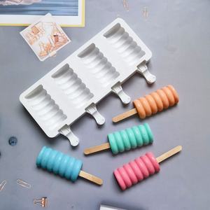 Molde de silicona para helados, molde para hacer helados caseros con forma de hilo, para postres, polos y tartas - Product Image 4