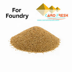 AFS 35 Arena de fundición de grado de fundición de alta pureza Polvo de cuarzo de sílice Bajo en hierro para vidrio y uso refractario de Egipto - Product Image 2