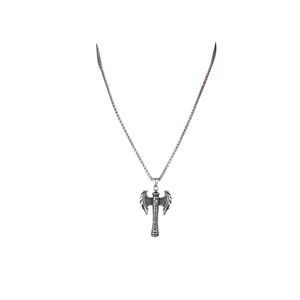 Colar Masculino de Aço Inoxidável e Liga com Cruz, Corrente Longa, Diamantes Cravejados, Estilo Hip-Hop, Design Moderno para Suéter, Unissex - Product Image 1