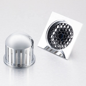 10x10cm Brass ban công thoát nước sàn chống thứ tự loại vòi hoa sen xả cho ngoài trời - Product Image 1