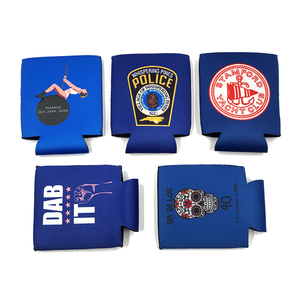 Porte-canettes personnalisés en néoprène avec logo, <span class=keywords><strong>pour</strong></span> bouteilles fines, bière, sublimation, refroidisseur de canettes <span class=keywords><strong>pour</strong></span> mariage - Product Image 4