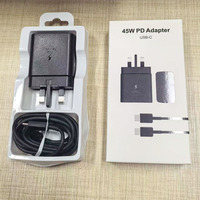 Chargeur Super Rapide 45W PD Type-C en Gros Usine, Conception Écologique OTP, Certifié CE, Compatible Montre Connectée, Écouteurs, Appareil Photo