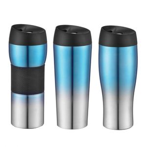 Double Stainless Steel Button Cover High Quality Vacuum Insulation Coffee Cup Car Cup - Product Image 6