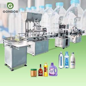 Máquina Automática Pequeña para Llenado y Sellado de Botellas de Agua Mineral, Jabón Viscoso y Líquidos - Product Image 1