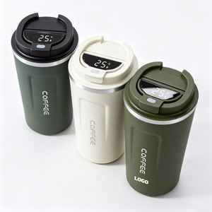 Taza de Viaje Inteligente con Logotipo, Pantalla LED de Temperatura, Acero Inoxidable, para Eventos Empresariales, Regalos Promocionales, Tazas Personalizadas con Tapas - Product Image 1