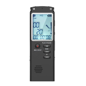 Enregistreur vocal audio numérique professionnel USB <span class=keywords><strong>Dictaphone</strong></span> alimenté par batterie avec lecteur MP3 WAV - Product Image 4