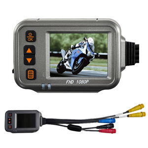 Kamera Dasbor Motor Full HD 1080P <span class=keywords><strong>2</strong></span> Inci Tahan Air, Perekam DVR Motor Lensa Ganda dengan WiFi GPS untuk Mobil dan Kendaraan, Laris Terjual - Product Image 2