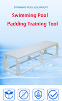 Banc d'entraînement sous-marin pour piscine, plateforme surélevée modulaire mobile, tabouret d'apprentissage de la natation pour enfants pour natatorium