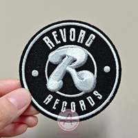 Patch arrondi personnalisé en gros pour vêtements Logo animal coeur tissé fer sur patchs brodés insigne de patch de broderie personnalisé
