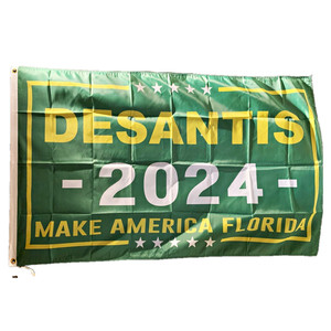 Venta al por mayor 3 * 5ft Ron Desantis 2024 hacer América Florida Americano bandera - Product Image 2
