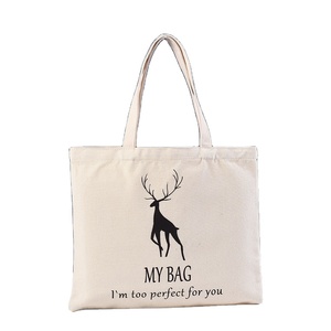 Bolsa de Tela de Algodón Reutilizable con Asas para Compras Diarias, Viajes, Playa - Cómoda Bolsa de Compras para el Hombro - Product Image 1
