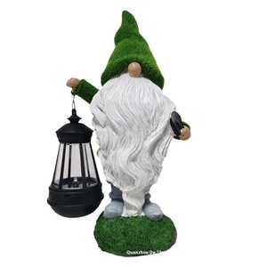 Lanterne <span class=keywords><strong>de</strong></span> jardin <span class=keywords><strong>solaire</strong></span> en résine pour l'extérieur, ornements <span class=keywords><strong>de</strong></span> lutin, décoration <span class=keywords><strong>de</strong></span> Noël pour l'intérieur et la cour, modèle <span class=keywords><strong>de</strong></span> <span class=keywords><strong>figurine</strong></span> d'animal <span class=keywords><strong>de</strong></span> dessin animé floqué - Product Image 1