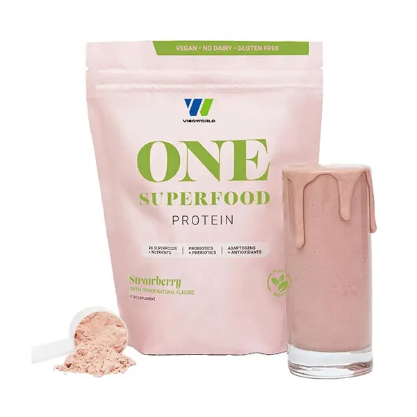 大人のための86の成分とビタミンを使用したスーパーフード完全栄養シェイク20G植物タンパク質粉末ミール交換