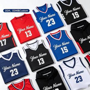 ชุดวอร์มฤดูหนาวแบบสั้น ยูนิเซ็กซ์ ผ้าโพลีเอสเตอร์ 100% 220 กรัม พิมพ์ลายดิจิตอล FDM พร้อมโลโก้แบบกำหนดเอง ป้องกันแบคทีเรีย เหมาะสำหรับฝึกซ้อมบาสเกตบอล - Product Image 1