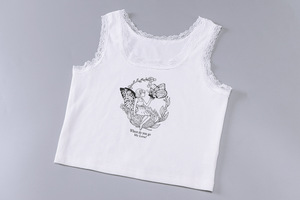 <span class=keywords><strong>T</strong></span>-<span class=keywords><strong>shirt</strong></span> à manches courtes imprimé graphique Vintage pour <span class=keywords><strong>femme</strong></span>, haut court à la mode, ihoov, é<span class=keywords><strong>t</strong></span>é 2022 - Product Image 3