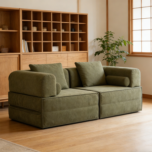 Sofá Modular Plegable de Estilo Medieval, Metálico, Envasado al Vacío, para Sala de Estar o Dormitorio, Diseño Vintage Tatami - Product Image 4