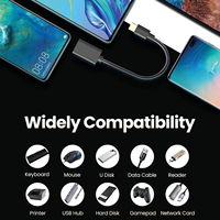 Kabel Adaptor USB C ke USB 3.0 Female OTG Tipe C Male untuk Perangkat Android dan Tipe C dari Produsen OEM