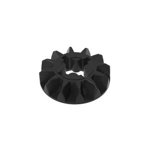 Bevel Gear <b>12</b> Tooth 12mm Outer Diameter Compatible With 6589 Building Blocks Technical Parts Apricot Yellow - Product Image 2