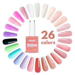 FZANEST Set de Gel Base de Goma en Botella para Diseño de Uñas, Top Coat y Base Coat, Mejor Proveedor para Pintura Personalizada - Product Image 1