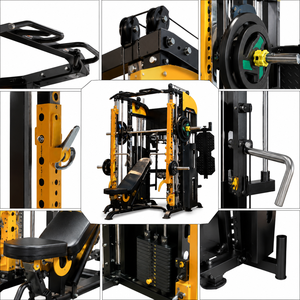 HUISHENG Commercial Metal Multi Function Gym Station Smith Machine Rack <b>Strength</b> <b>Training</b> Fitness Equipment - Product Image 4