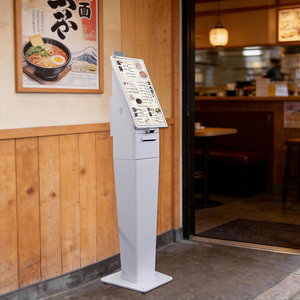 Kiosque de commande automatique à écran tactile de 21,5 pouces, terminal de paiement en libre-service pour restaurant avec scanner et imprimante thermique - Product Image 3