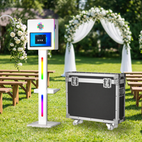 Cabina de Fotos DSLR Portátil al por Mayor, Cabina de Fotos Selfie de 15.6 Pulgadas para Bodas y Fiestas