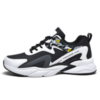 Nouvelles baskets de sport pour hommes, imprimé camouflage, en cuir PU, imperméables, confortables, pour la course à pied en plein air et les occasions décontractées
